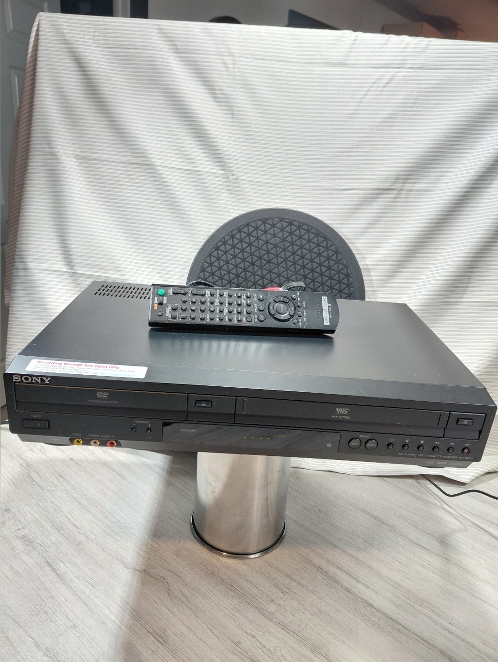 Sony Black VCR/DVD Combo Player with Remote Model #SLV-D281P